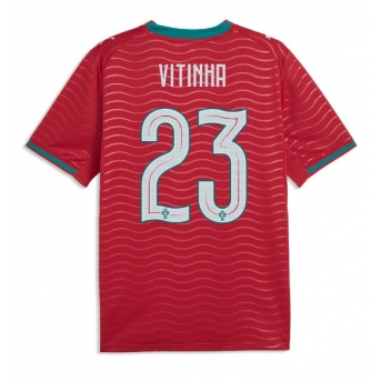 Billige Fotballdrakt Portugal Vitinha #23 Replika Hjemmedrakt VM 2026 Kortermet